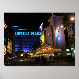 Imperial Palace & Harrahs Las Vegas Poster Skriv u