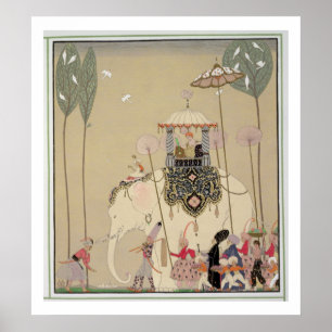 Imperial Procession (färg litho) Poster