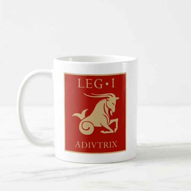 Imperial Roman Army - Legio I Adiutrix Kaffemugg (Vänster)
