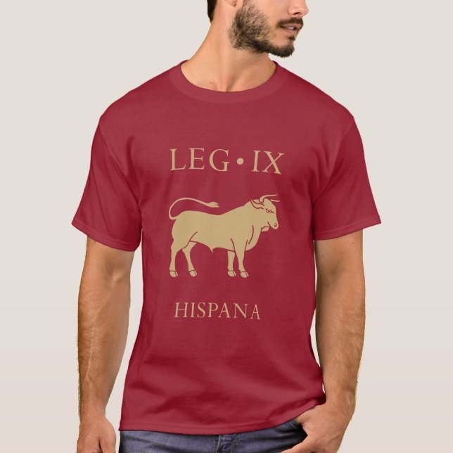 Imperial Roman Army - Legio IX Hispana T Shirt (Framsida)