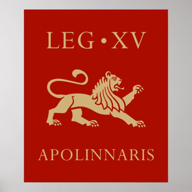 Imperial Roman Army - Legio XV Apollinaris Poster (Framsidan)
