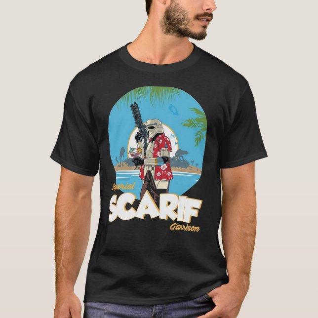 Imperial Scarif Garrison Classic T-Shirt (Framsida)