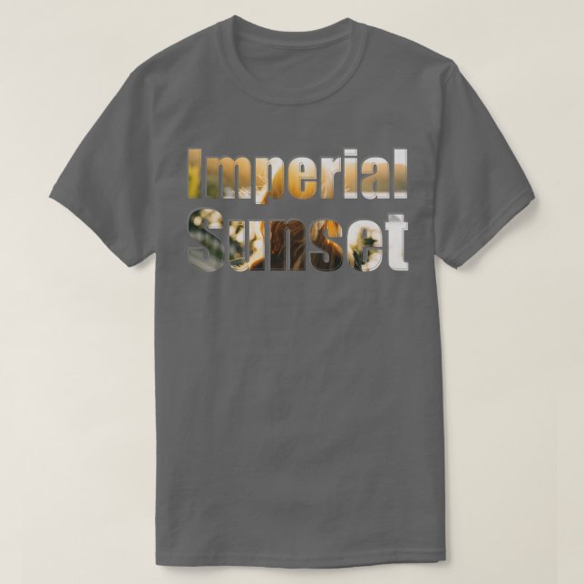 Imperial Sunset T Shirt (Design framsida)