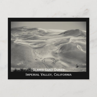 Imperial Valley för öken för Glamis Sanddyner foto Vykort