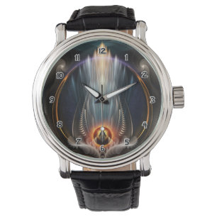 Imperial View Fraktal Konst Armbandsur