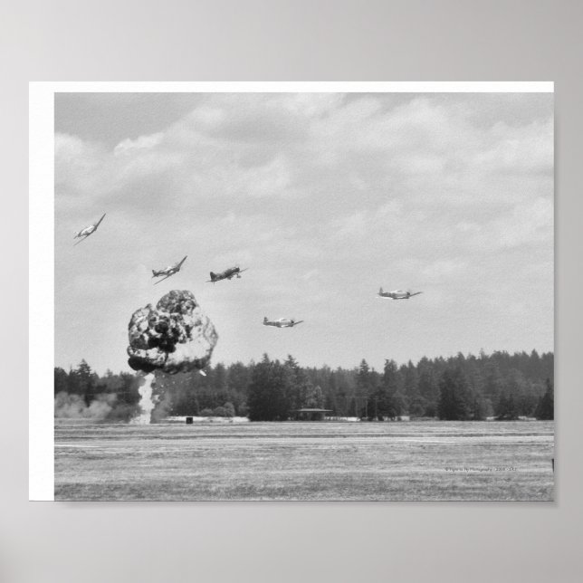 Imperiala japanska flottangrepp poster (Framsidan)