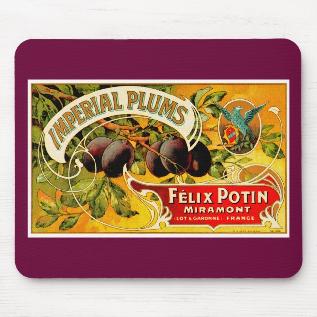 Imperiala plommon musmatta (Framsidan)