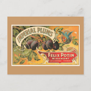 Imperiala plommon vykort