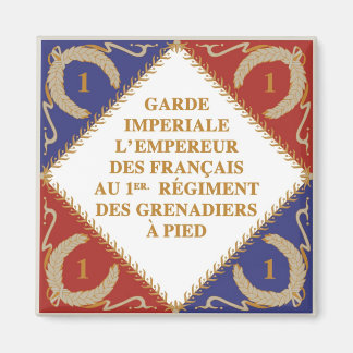 Imperialgardets flagga magnet
