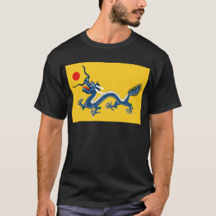 Imperialistisk gul drakeflagga, Qing dynasti T-shirt