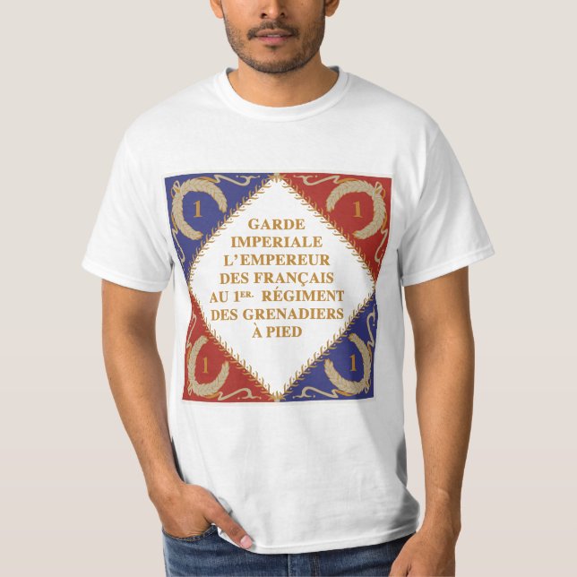 Imperialistisk vaktflagga tee shirt (Framsida)