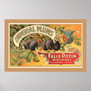 Imperialistiska plommoner poster