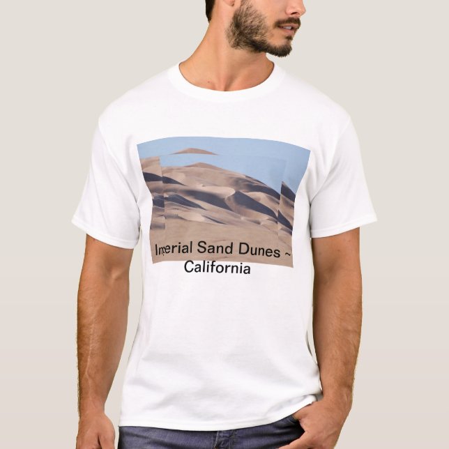 Imperialistiska Sanddyner Kalifornien T-shirt (Framsida)