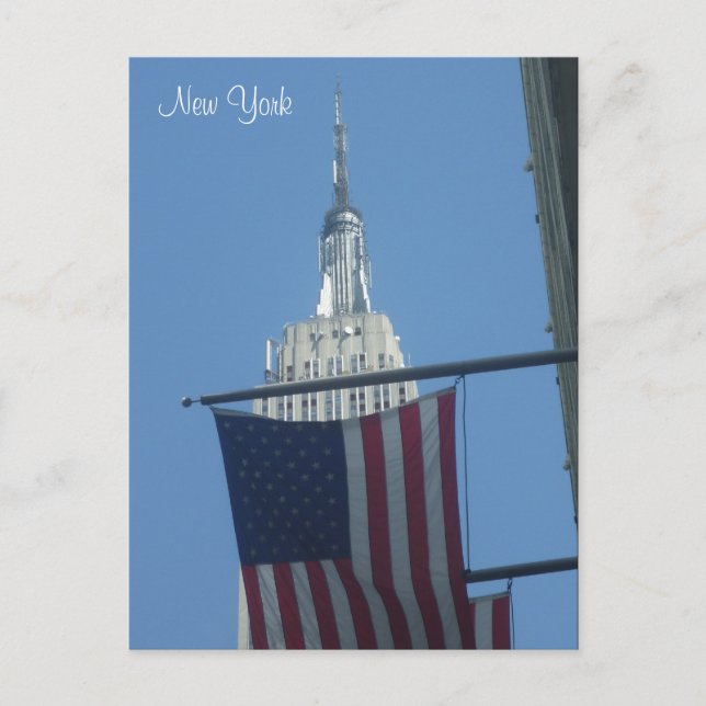 imperium flaggat vykort (Framsida)