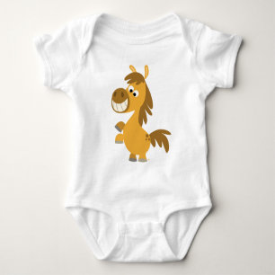 Impetuös Tecknad Pony Baby Apparel Tee Shirt