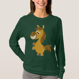 Impetuous T-tröja för tecknadponnykvinnor T-shirt