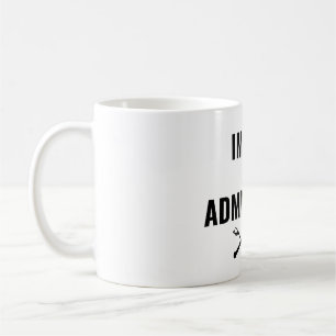 Impish eller beundransvärd "mugg för kontoret" kaffemugg