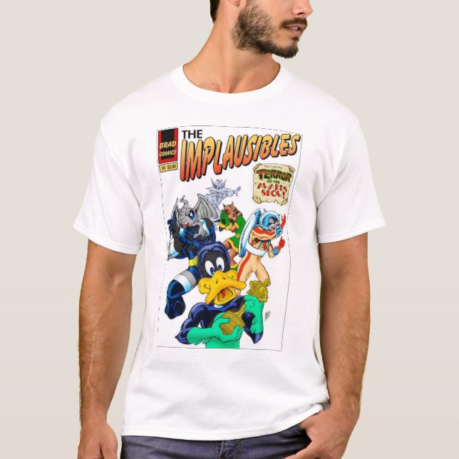 Implausibles #3 tee shirt (Framsida)