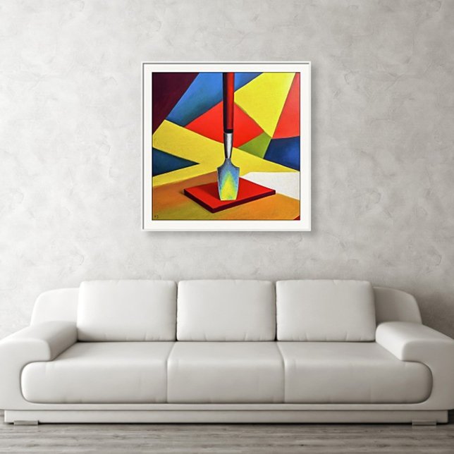 Implement - Canvas Konsttryck (Implement - painting)