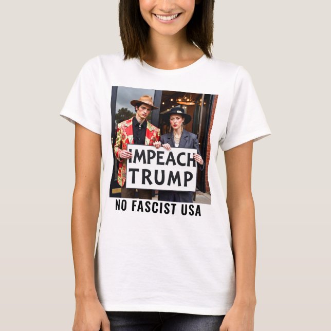 Implicera trenden nu Politisk T Shirt (Framsida)