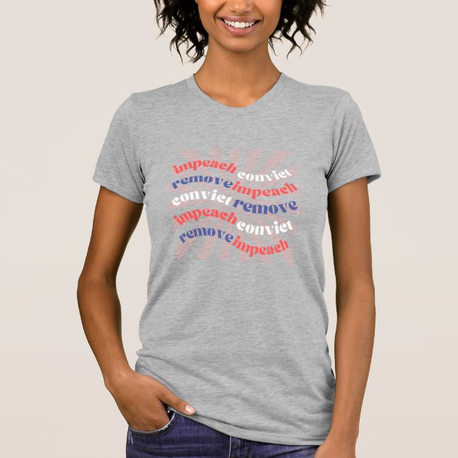 implicit avdragning av retro-grått t shirt (Framsida)