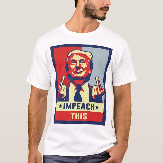 Imponera den här republikanska Konservativet Trump T Shirt (Framsida)