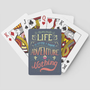 Imponerande Äventyr-citat Casinokort