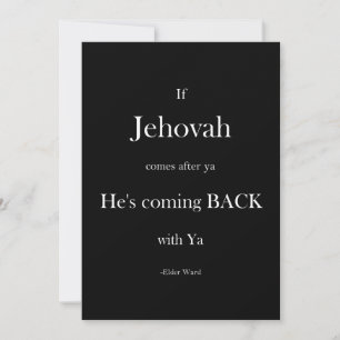Imponerande Christian Pastor Quote Tack Kort