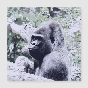imponerande djur-gorilla