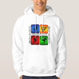 Imponerande föreställning BMX Hoodie