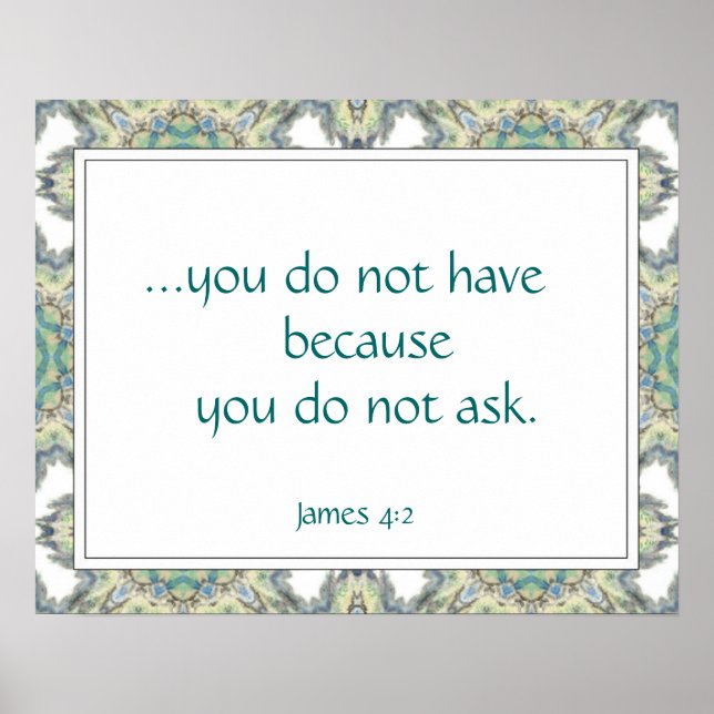 Imponerande kristna ångestdepressioncitat poster (Framsidan)