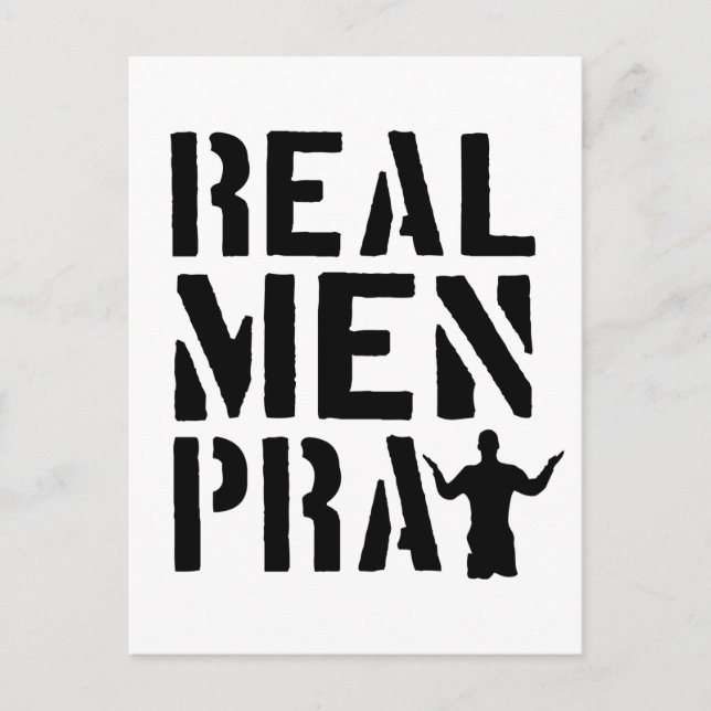 Imponerande kristna citat vykort (Framsida)