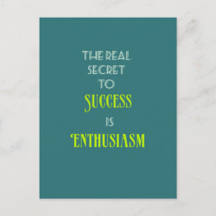 Imponerande offerttypografi vykort