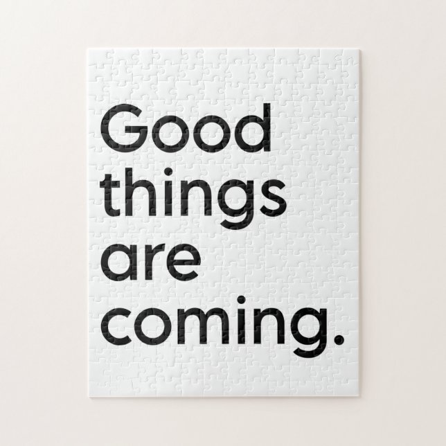 Imponerande positioneringsoffert | Svartvit Pussel (Vertikal)