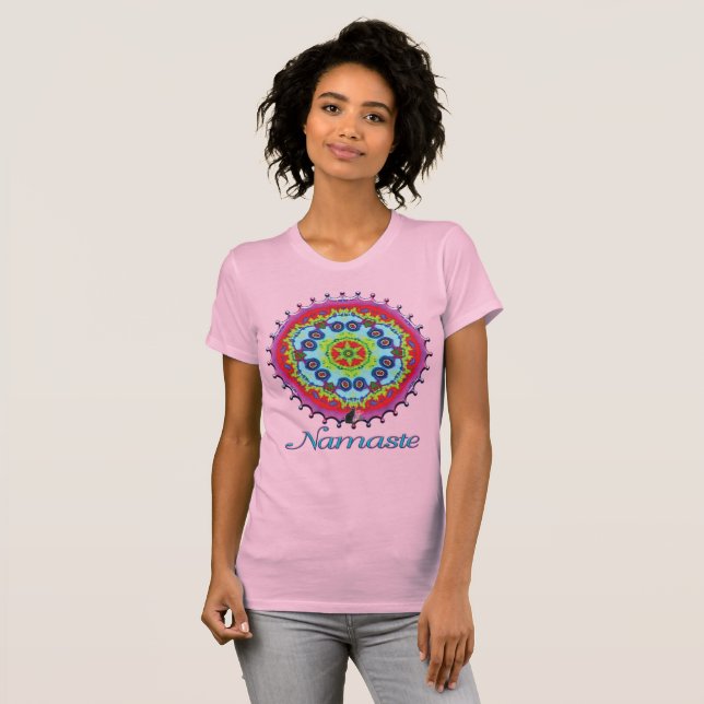 Import Namaste Kaleidoscope T-shirt (Hel framsida)