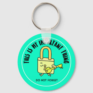 Important things nyckelring