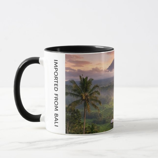Imported From Bali For My Best Teacher Coffee Mug Mugg (Vänster)