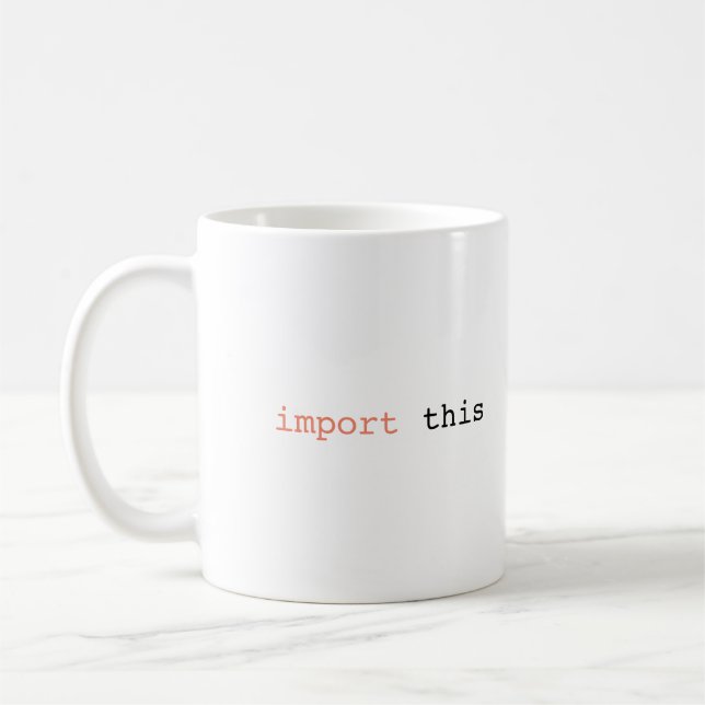 IMPORTERA i MUGG (Vänster)