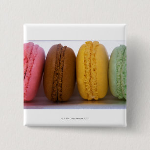 Importerade gourmet- franska macarons (macaroons) knapp