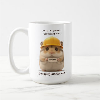 Importerar maskinhatthamster SnuggleHamster.com Kaffemugg