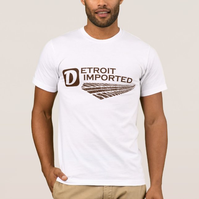 Importerat från Detroit T-shirt (Framsida)