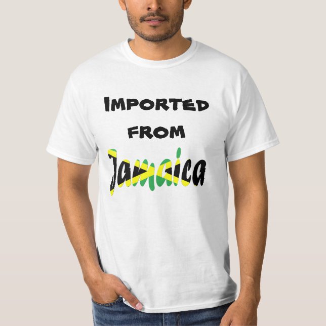 Importerat från Jamaica T-shirt (Framsida)