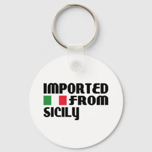 Importerat från Sicily Nyckelring