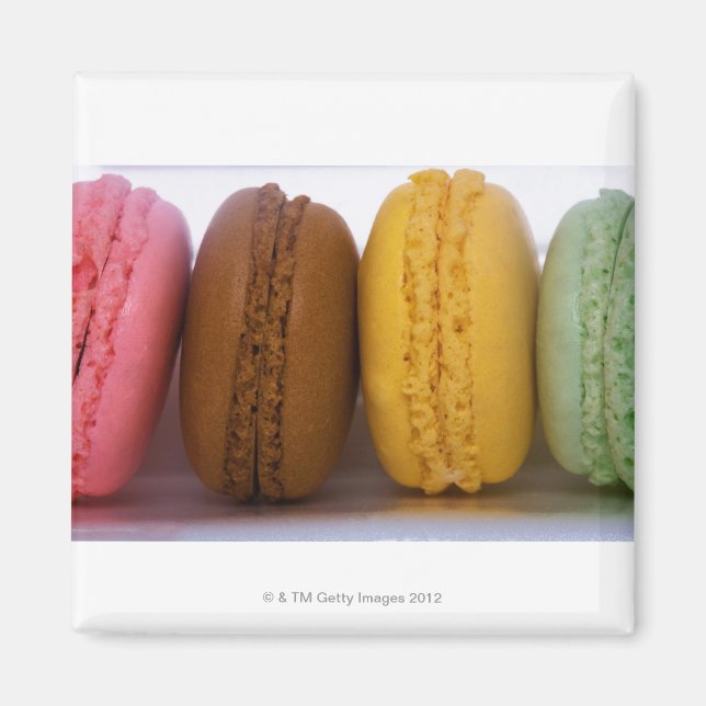 Importerat gourmet Fransk macarons (makaroner) Magnet (Framsidan)