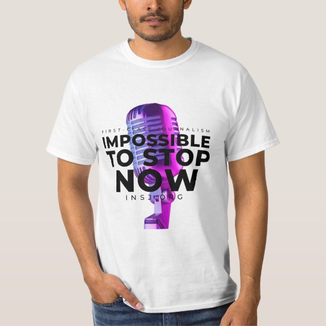 Imposible stop T-Shirt (Framsida)