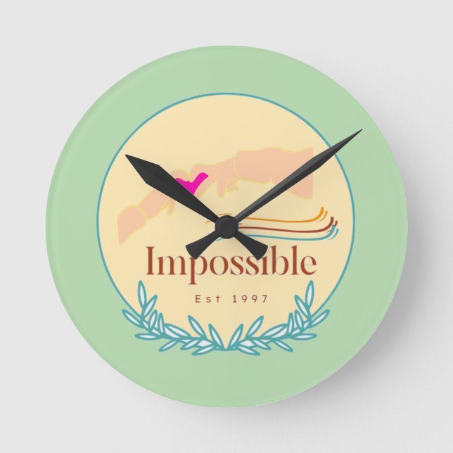 Impossible Est 1997 Rund Klocka (Framsida)