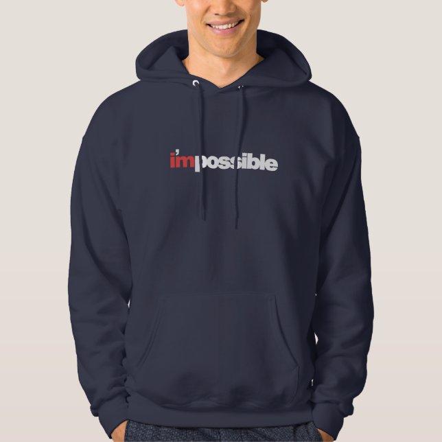 I'mpossible Hooded tröja Hoodie (Framsida)