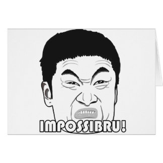 Impossibru Hälsningskort