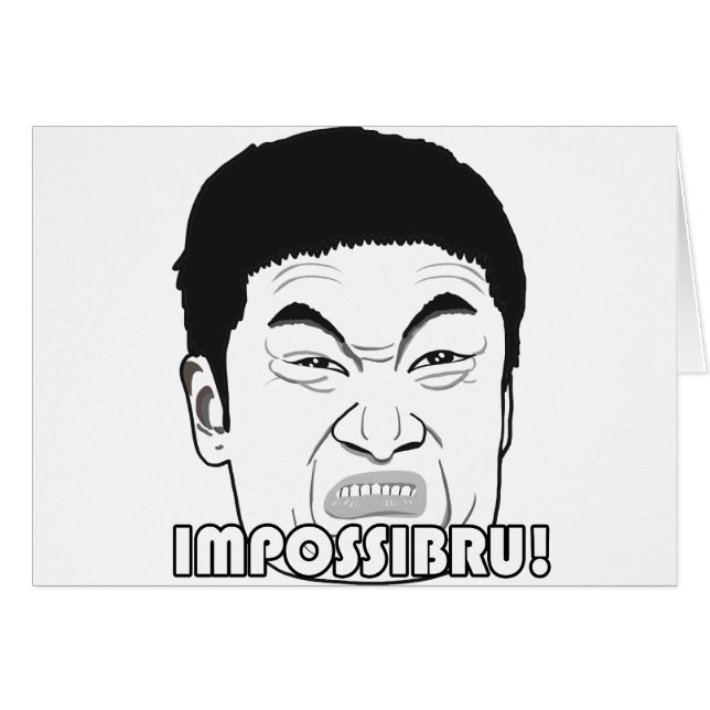 Impossibru Hälsningskort (Framsidan Horizontal)