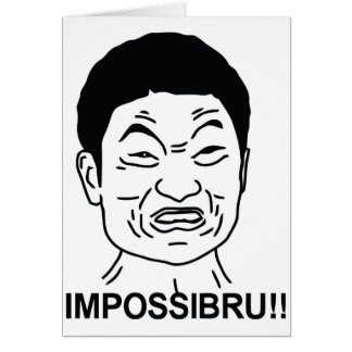 Impossibru Hälsningskort